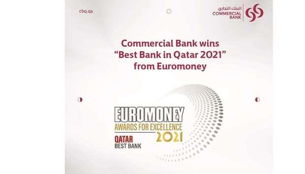 Commercial bank wins award from Euromoney